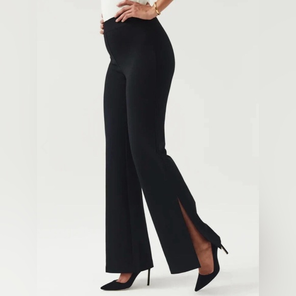 Spanx PERFECT PANT SPLIT HEM - Size M - Black - Picture 1 of 7